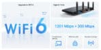 TP-LINK Router Archer AX12, WiFi 6, 1.5Gbps AX1500, Dual Band, Ver. 1.0 - Image 2