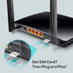 TP-LINK router Archer MR200, 4G LTE, Wi-Fi 750Mbps AC750, Ver. 5.2 - Image 2