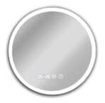 BRUNO καθρέφτης μπάνιου LED BRN-0275, στρόγγυλος, 24W, Φ50cm, IP67