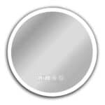 BRUNO καθρέφτης μπάνιου LED BRN-0275, στρόγγυλος, 24W, Φ50cm, IP67