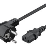 POWERTECH Καλώδιο τροφοδοσίας CAB-P020, 3x 0.75mm², CCS, 1.5m, μαύρο