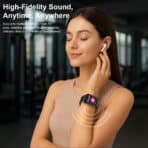 RUIZU MP3 player M8, 1.54", 32GB, Bluetooth, ελληνικό μενού, μαύρο - Image 2