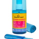 POWERTECH σπρέι καθαρισμού οθόνης PT-1313 με πανί μικροϊνών & βουρτσάκι, 200ml