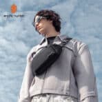 ARCTIC HUNTER τσάντα Crossbody XB00837, 3.5L, μαύρη - Image 2