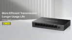 MERCUSYS desktop switch MS108GS, 8x Gigabit θύρες, V1.0 - Image 2