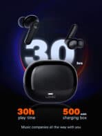 LDNIO earphones με θήκη φόρτισης T05, True Wireless, 13mm, 40/500mAh, μαύρα - Image 2