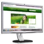 PHILIPS used οθόνη 241P4LRYES LED, 24" 1920x1080, VGA/DVI/DisplayPort, Grade B