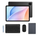 DOOGEE tablet Tab A9 Pro με πληκτρολόγιο/ποντίκι/στυλό αφής/θήκη, 10.1", 4/128GB, Android 15, 6580mAh, μαύρο