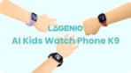 LAGENIO GPS smartwatch για παιδιά K9, 1.78" AMOLED, με κάμερα, 4G, IP68, μαύρο - Image 2