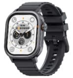 KOSPET smartwatch Pulse, heart rate, 1.96" AMOLED, IP68, μαύρο