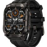 KOSPET smartwatch TANK M4C, heart rate, 1.96" AMOLED, GPS, 5 ATM & IP69K, με φακό, μαύρο