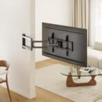 BRATECK επιτοίχια βάση τηλεόρασης LPA95-465XL, 37-86", έως 50kg, full motion - Image 2