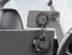 POWERTECH βάση smartphone αυτοκινήτου PT-1629 για ταμπλό/παρμπρίζ, μαγνητική, μαύρη - Image 2