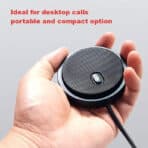 CMTECK επιτραπέζιο μικρόφωνο UM02, omnidirectional, USB, μαύρο - Image 2