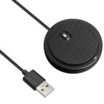 CMTECK επιτραπέζιο μικρόφωνο UM02, omnidirectional, USB, μαύρο