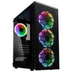 Kolink Observatory Lite Mesh RGB Mid-Tower – Tempered Glass – Black