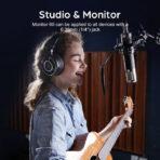 ONEODIO headset Monitor 60, 6.35mm & 3.5mm σύνδεση, Hi-Res, 50mm, μαύρο - Image 2