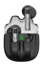 CELEBRAT earphones με θήκη φόρτισης TWS-W27, True Wireless, Φ13mm, μαύρα - Image 2