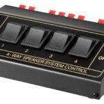 GOOBAY switch 4 σετ ηχείων