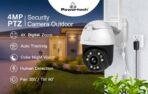 POWERTECH smart κάμερα PT-1086, 4MP, 4x digital zoom, Wi-Fi, PTZ, IP65 - Image 2