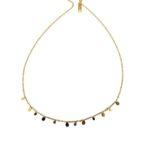 Ατσάλινο κολιέ επιχρυσωμένο