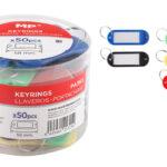 MP μπρελόκ κλειδιών με ετικέτα