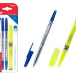 MP σετ στυλό & μαρκαδόρος υπογράμμισης