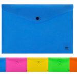 MP πλαστικός φάκελος Α4 με κούμπωμα