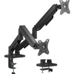 POWERTECH βάση γραφείου για 2x οθόνες