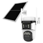 VSTARCAM smart ηλιακή κάμερα BG621TR, triple lens, 3MP, 4G, SD, PTZ, IP66