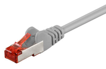 GOOBAY καλώδιο δικτύου 50892, CAT 6 S/FTP, copper, 250MHz, 15m, γκρι