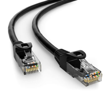 POWERTECH καλώδιο δικτύου CAB-N401, Cat 6 U/UTP, CCA, 250Hz, 0.25m, μαύρο