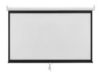 BRATECK οθόνη προβολής projector τοίχου/οροφής ESBA100, 221x124cm, 16:9/100", πτυσσόμενη