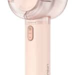 USAMS φορητός ανεμιστήρας LU01 με 5 ταχύτητες, 2000mAh, ροζ