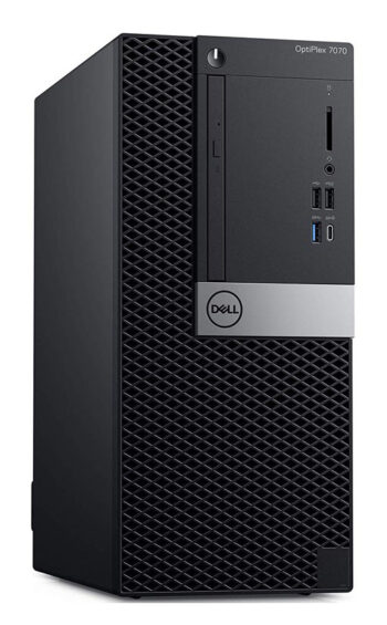 DELL PC OptiPlex 7070 MT, Refurbished Grade A Repainted, i5-9500, 16/256GB M.2, FreeDOS