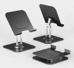 POWERTECH επιτραπέζια βάση για tablet PT-1494, foldable, μαύρη - Image 2