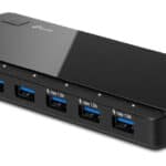 TP-LINK USB hub UH700, 7x θυρών, 5Gbps, 5V/1.5A, USB σύνδεση, μαύρο