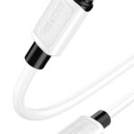 KAKUSIGA καλώδιο Lightning σε USB-C KSC-998, σιλικόνης, 30W, 480Mbps, 1m, λευκό