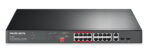 MERCUSYS rackmount switch MS118CP, 16x 10/100Mbps PoE+ & 2x Gigabit θύρες, UN/1.0