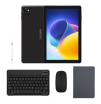 DOOGEE tablet T10W με πληκτρολόγιο/ποντίκι/στυλό αφής/θήκη, 10.1", 4/128GB, 4G, Android 14, 8000mAh, μαύρο