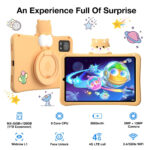 DOOGEE tablet T20 Mini Kids, 8.4", 4/128GB, 4G, Android 13, 5060mAh, κίτρινο - Image 2