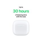 Apple AirPods 4 Active Noise Cancellation Ακουστικά Earbuds - Image 10