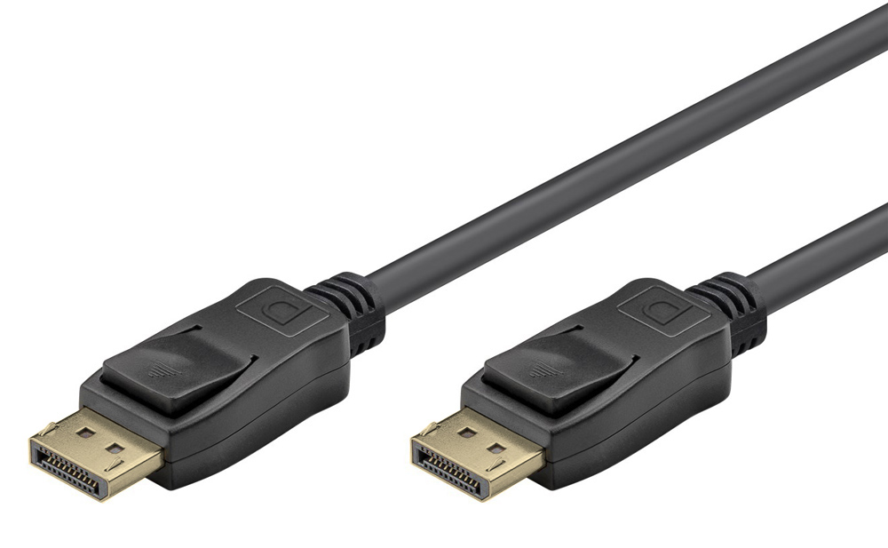 74778 GOOBAY καλώδιο DisplayPort 74778, VESA Certified, 8K/60Hz, 32.4 Gbps, 2m, μαύρο - Image 1