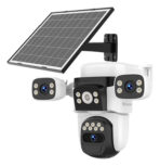 VSTARCAM smart ηλιακή κάμερα BG621SR, triple lens, 2MP, 4G, SD, PTZ, IP66