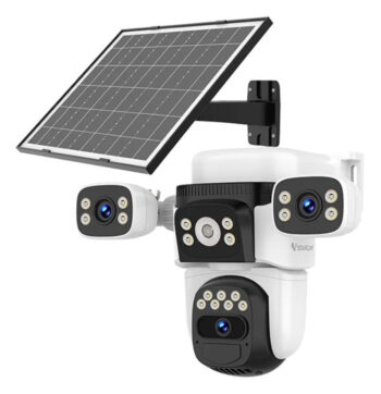 VSTARCAM smart ηλιακή κάμερα BG621SR, triple lens, 2MP, 4G, SD, PTZ, IP66