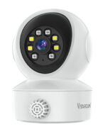 VSTARCAM smart κάμερα CS49LM με ανιχνευτή καπνού/αερίου, 3MP, WiFi, PTZ, SD
