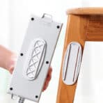 Αυτοκόλλητη βάση HUH-0110 για επιτοίχια τοποθέτηση αντικειμένων, λευκή - Image 2