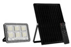 POWERTECH LED ηλιακός προβολέας PT-1456 με τηλεχειριστήριο, αισθητήρας κίνησης, 60W, 4000K, 750lm, IP66