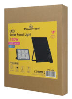 POWERTECH LED ηλιακός προβολέας PT-1458 με τηλεχειριστήριο, αισθητήρας κίνησης, 180W, 4000K, 2000lm, IP66 - Image 2