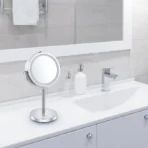 Καθρέφτης δύο όψεων TOOL-0041, με φωτισμό LED, 10x zoom - Image 6